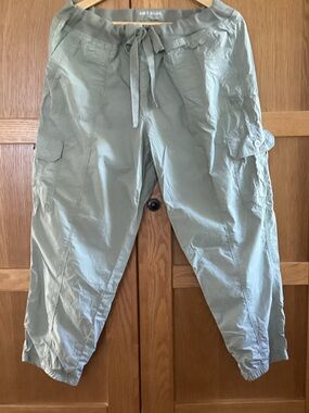 DKNY Olive Green Cargo Jogger Pants